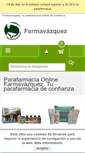 Mobile Screenshot of farmavazquez.com